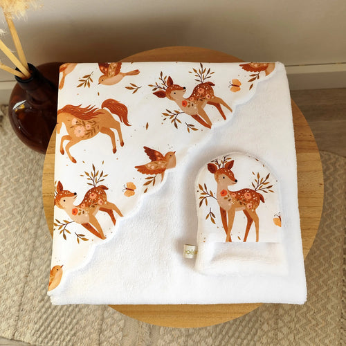 La cape de bain réconfortante - Maison Loëlie