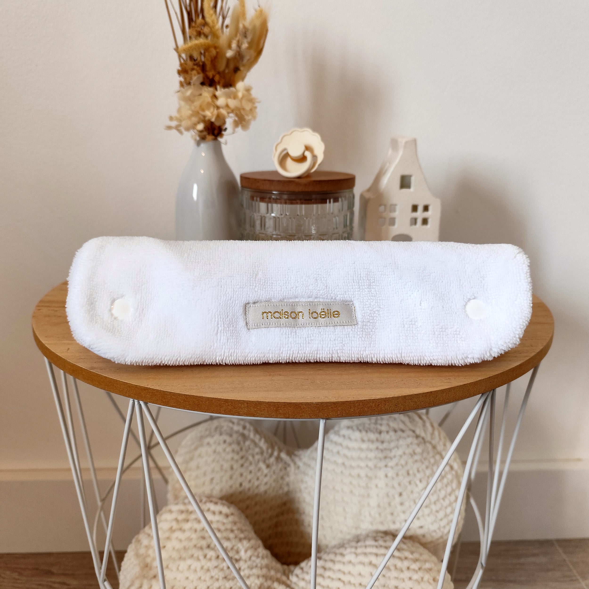 La housse élastiquée pour matelas à langer - Maison Loëlie